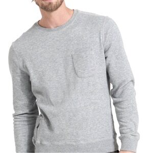 Vuori Jeffreys Gray Pullover Sweatshirt Small